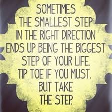 Take One Step At A Time....